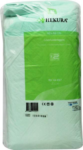 Heka Celstof onderlegger 40 x 60 25 Stuks
