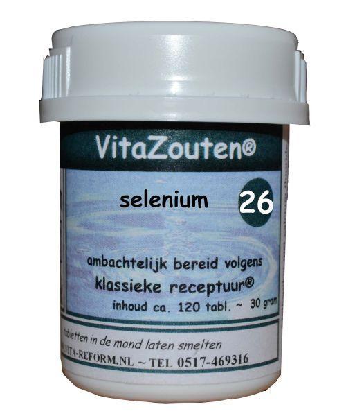 Vitazouten Selenium VitaZout nr. 26 120 Tabletten