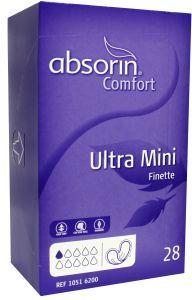 Absorin Comfort finette ultra mini 28 Stuks