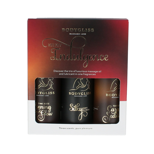 Bodygliss Velvet indulging three-pack travel edition 150 Milliliter