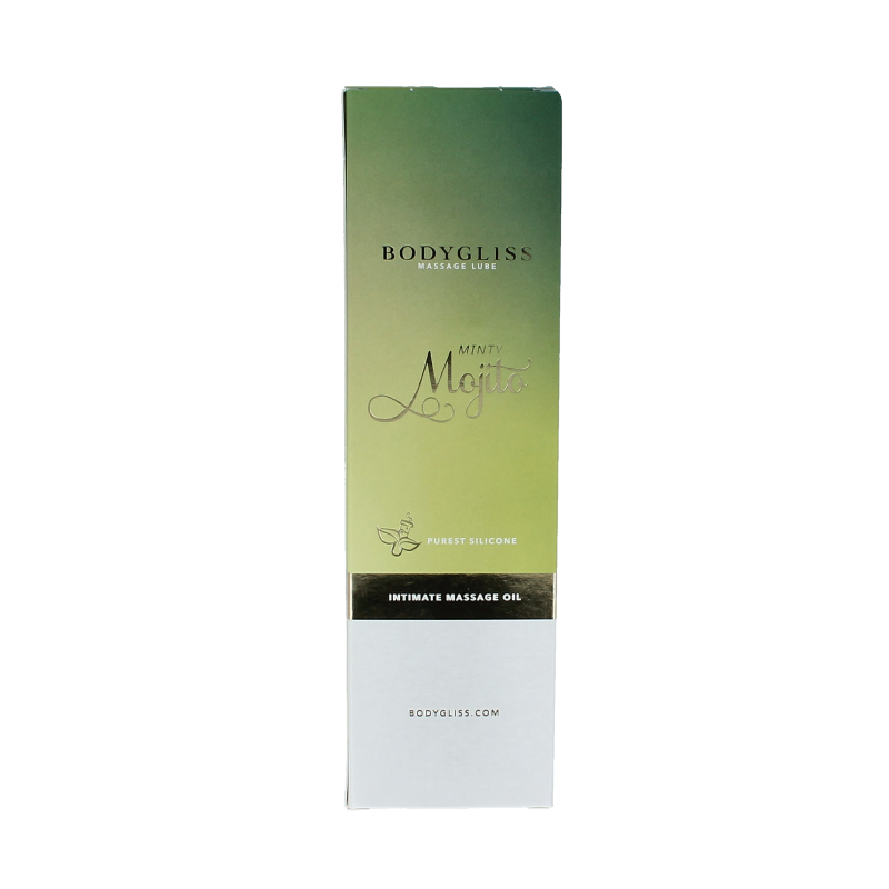 Bodygliss Massage olie/glijmiddel minty mojito 150 Milliliter