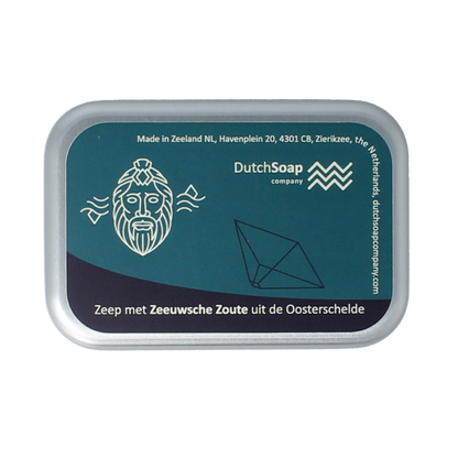 Zeeuwsche Zoute Zeep in aluminium travel case 1.00 Stuks