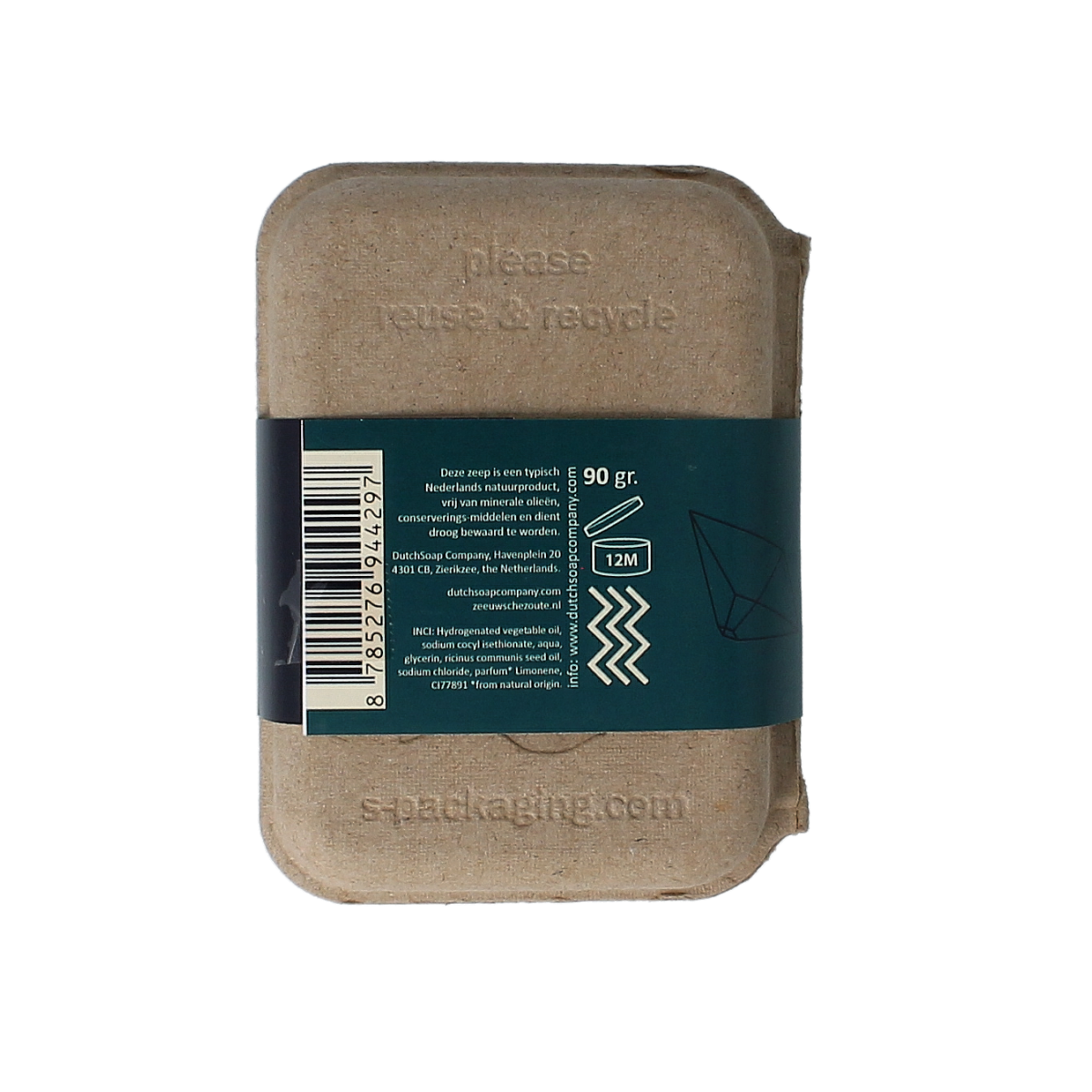 Zeeuwsche Zoute Shampoo bar navul 1.00 Stuks