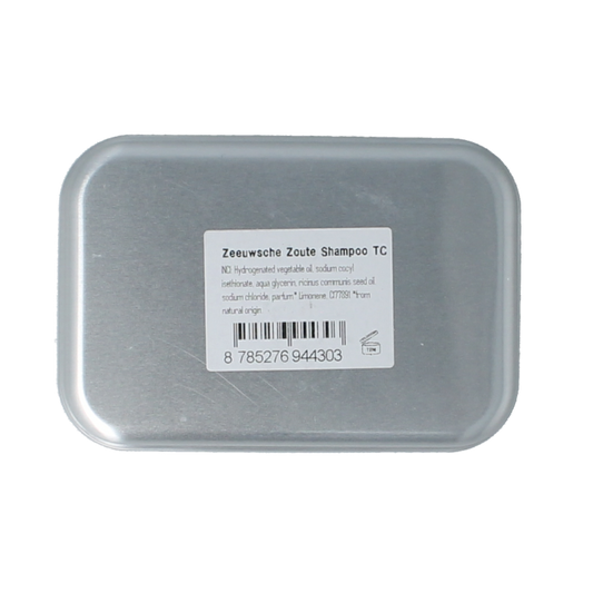 Zeeuwsche Zoute Shampoo bar in aluminium travel case 1 Stuks