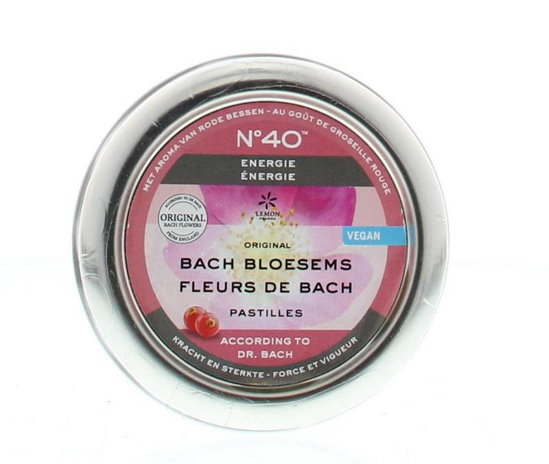 Bach Bloesem Bloesems pastille nr. 40 energie 50 Gram