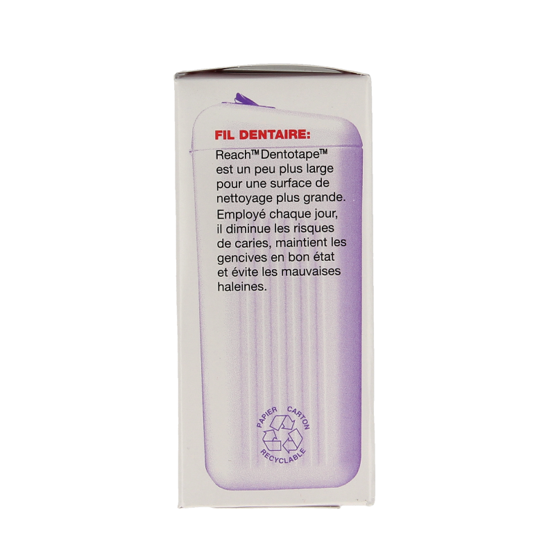 Reach Dentotape waxed floss 100 meter 1 Stuks