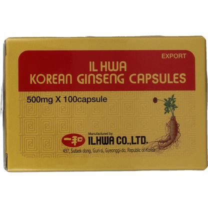 Ilhwa Korean ginseng capsule 100.00 Capsules