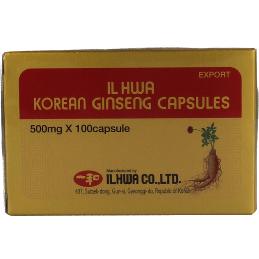 Ilhwa Korean ginseng capsule 100 Capsules