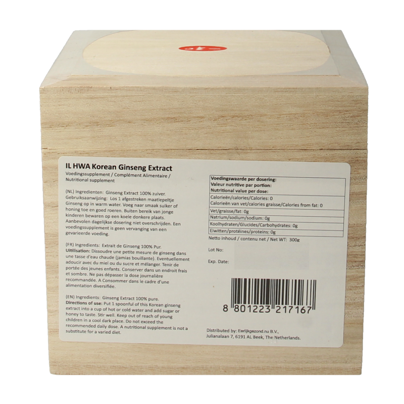 Ilhwa Ginseng extract 300 Gram