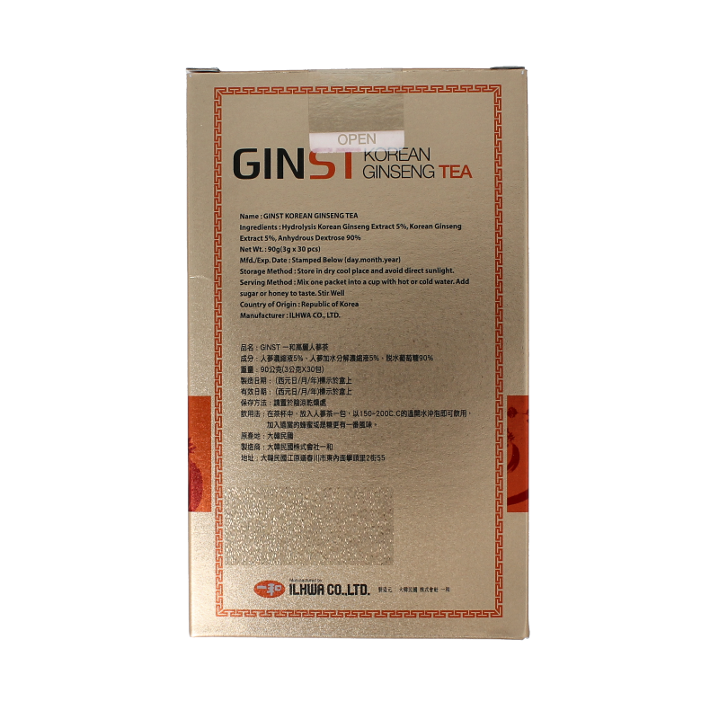Ilhwa Ginst15 Korean ginseng tea 30 Zakjes