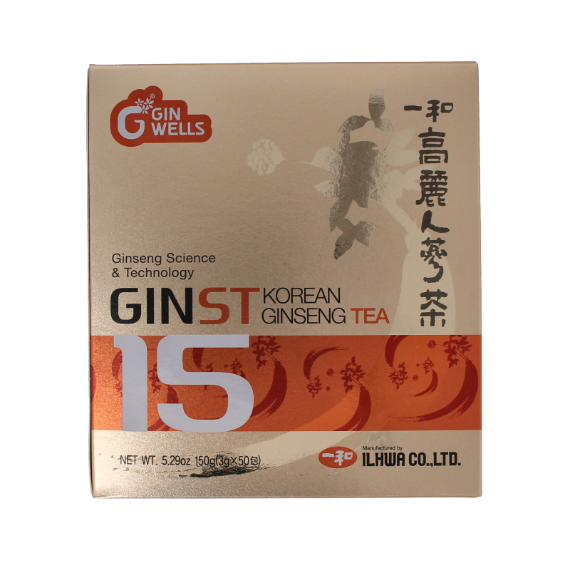 Ilhwa Ginst15 Korean ginseng tea 50 Zakjes