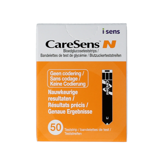 Caresens N glucose teststrips 50 Stuks