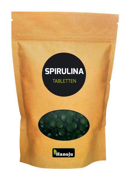 Hanoju Spirulina 400mg premium zak 2500.00 Stuks
