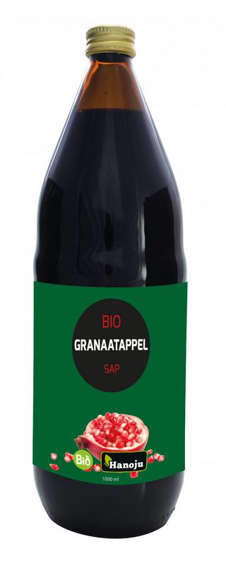 Hanoju Granaatappelsap bio 1 Liter