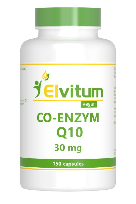 Elvitum  Co-enzym Q10 30mg 150 Vegetarische capsules