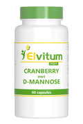 Elvitum  Cranberry & D-Mannose 60 Vegetarische capsules