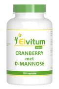 Elvitum  Cranberry & D-Mannose 150 Vegetarische capsules