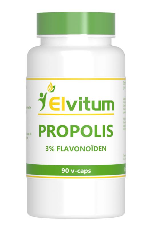 Elvitum  Propolis 3% flavonoiden 90 Vegetarische capsules