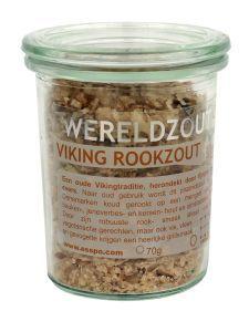 Esspo Wereldzout viking rookzout glas 70 Gram