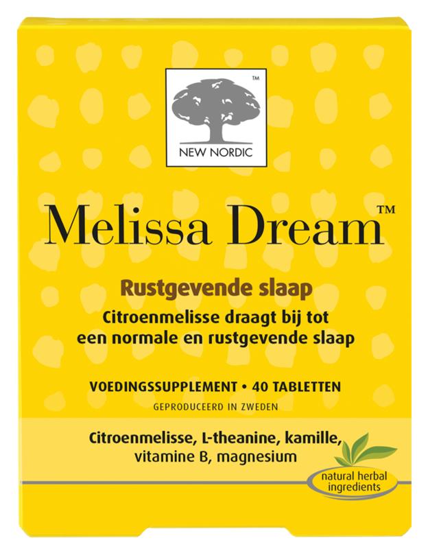 New Nordic Melissa dream 40 Tabletten
