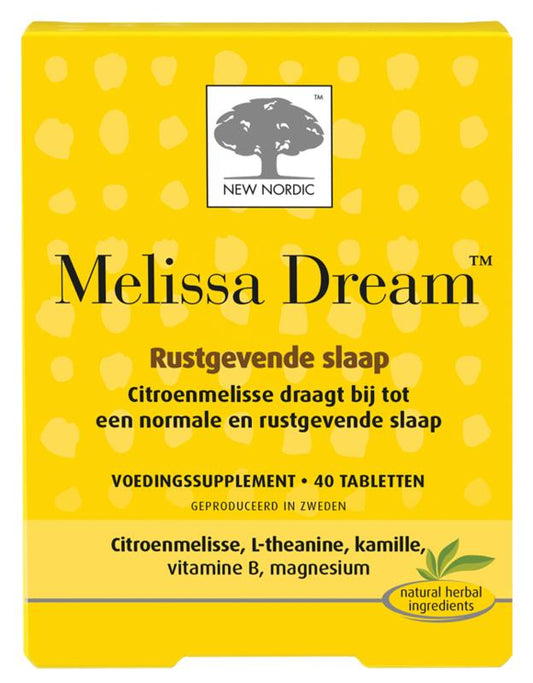 New Nordic Melissa dream 40 Tabletten