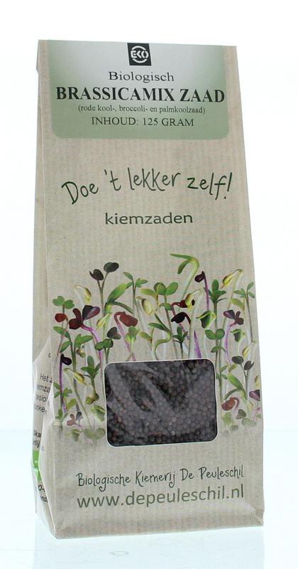 Peuleschil Brassicamix zaad bio 125 Gram