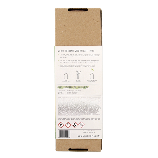 We Love Diffuser light lemongrass 50 Milliliter
