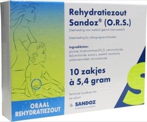 Sandoz Rehydratatiezout sachet 5.4 gram SAN 10.00 Stuks