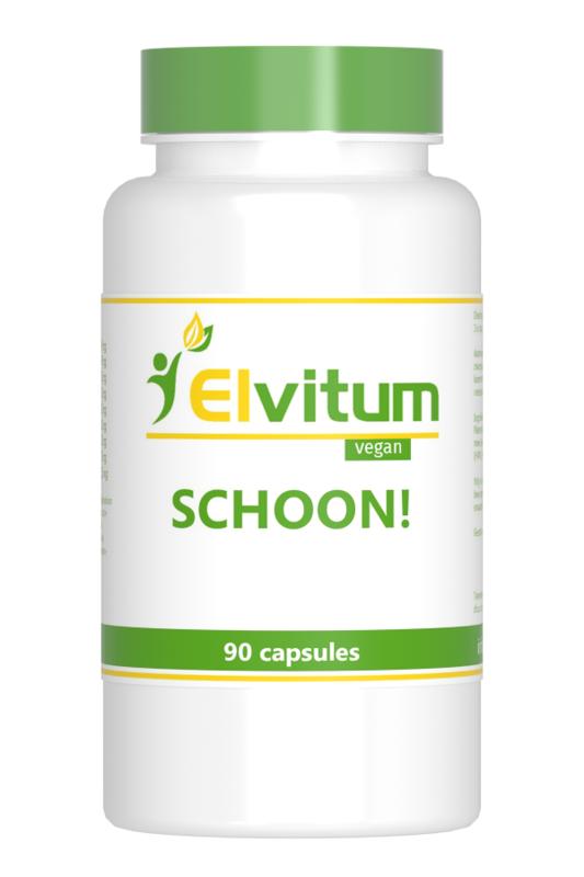 Elvitum  Schoon 90 Vegetarische capsules