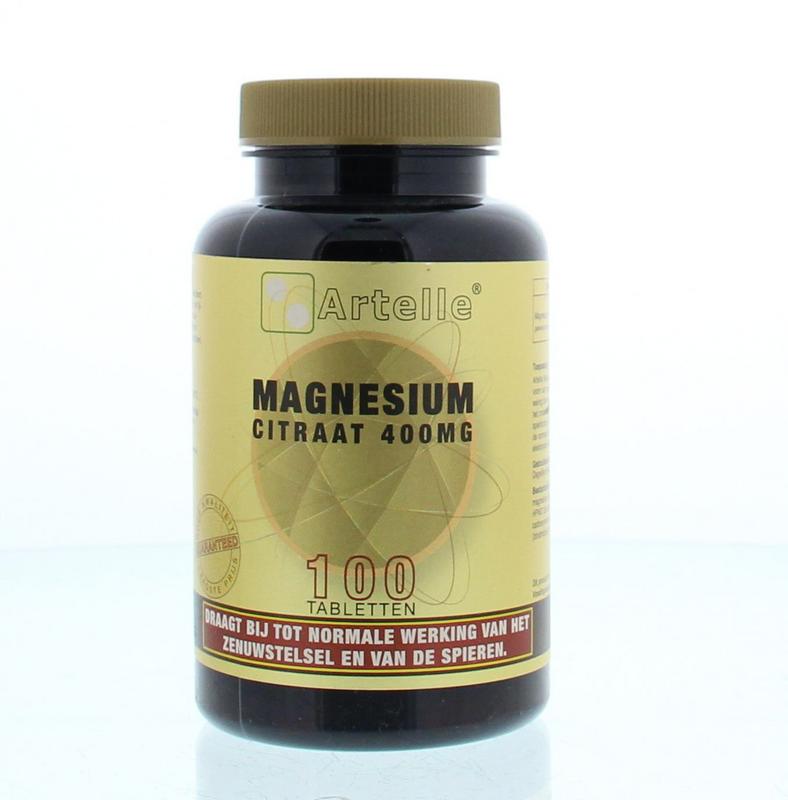 Artelle Magnesium citraat elementair 100.00 Tabletten