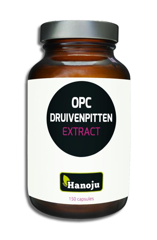 Hanoju OPC druivenpitten extract 400mg 150 Capsules