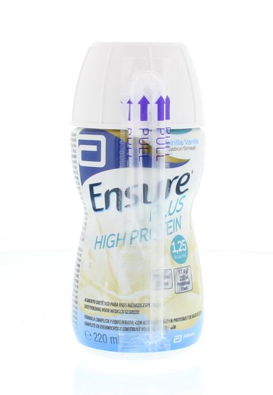 Ensure Plus high protein vanille 220.00 Milliliter