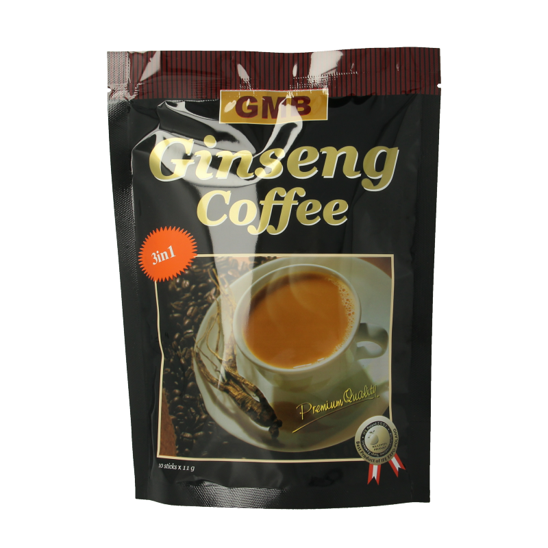 GMB Ginseng coffee zonder toegevoegde suiker 10 Sachets