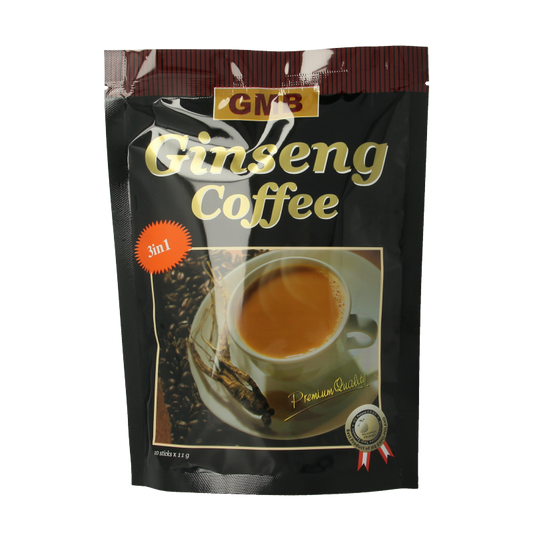 GMB Ginseng coffee zonder toegevoegde suiker 10 Sachets