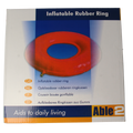 Able 2 Ringkussen opblaasbaar rubber 46 cm  1.00 Stuks