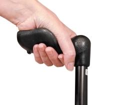 Able 2 Wandelstok anatomisch zwart rechts 1 Stuks