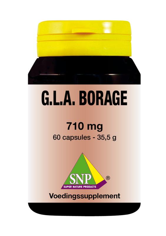 SNP GLA borage olie 710 mg 60 Capsules
