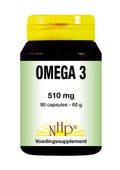 NHP Omega 3 510mg 90.00 Capsules