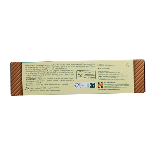 Himalaya Neem pomegranate tandpasta org 150.00 Gram