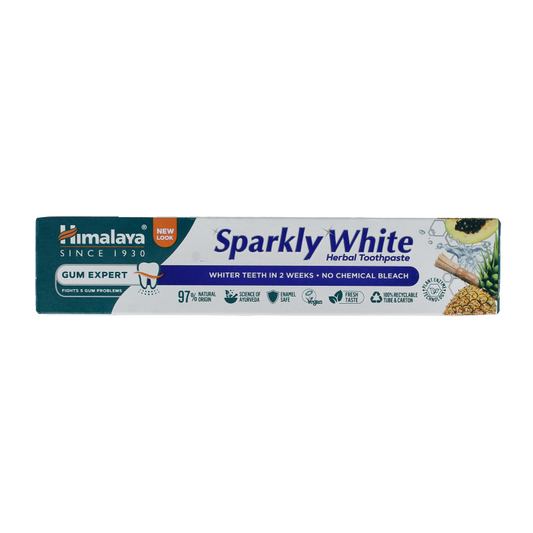 Himalaya Tandpasta kruiden sparkly white 75 Milliliter