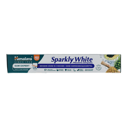 Himalaya Tandpasta kruiden sparkly white 75.00 Milliliter