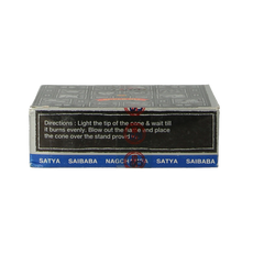 Natures Incense Kegelwierook nag champa 12 Stuks