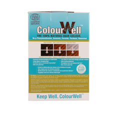 Colourwell 100% Natuurlijke haarkleuring kastanje bruin 100.00 Gram