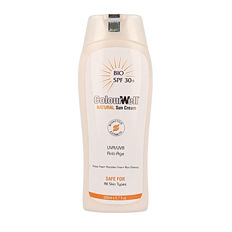 Colourwell Natuurlijke zonnecreme SPF30 200 Milliliter
