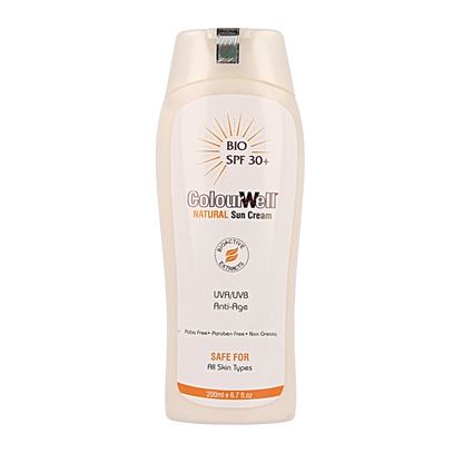 Colourwell Natuurlijke zonnecreme SPF30 200 Milliliter