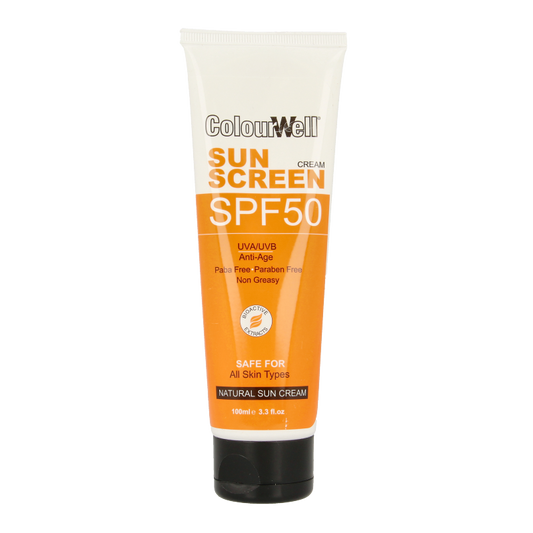 Colourwell Natuurlijke zonnecreme SPF50 100 Milliliter
