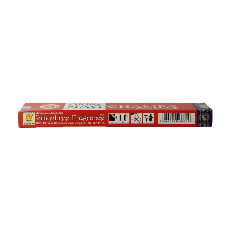 Nag Champa Wierook golden nag champa incense 15 Gram
