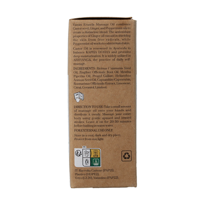 Vanan Eranda massage oil 90.00 Milliliter