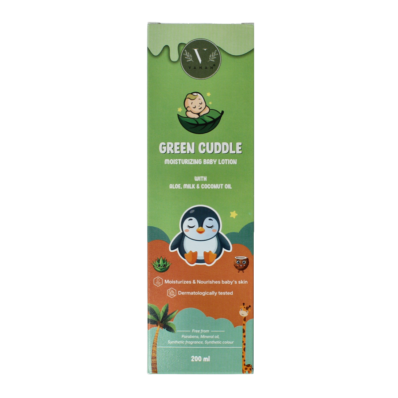 Vanan Green cuddle baby lotion moisturizing 200 Milliliter