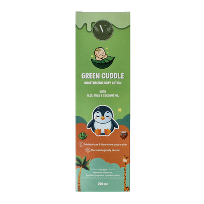 Vanan Green cuddle baby lotion moisturizing 200 Milliliter